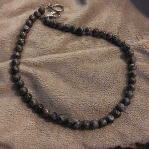 Handmade stone necklace